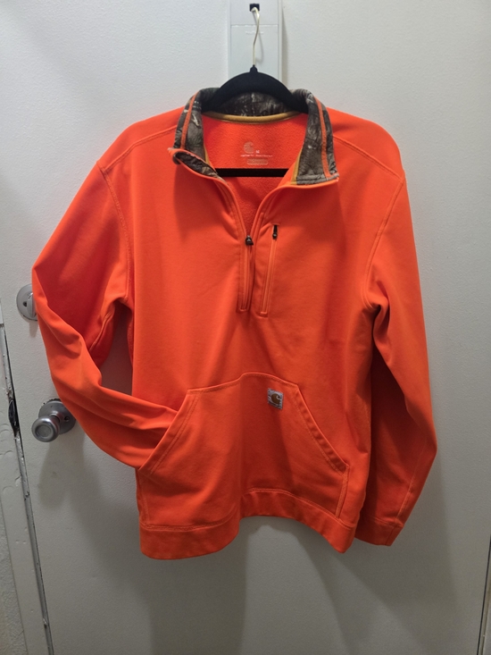 Carhartt Other - ​Carhartt Force 1/4 Zip Hunting Pullover - Blaze Orange